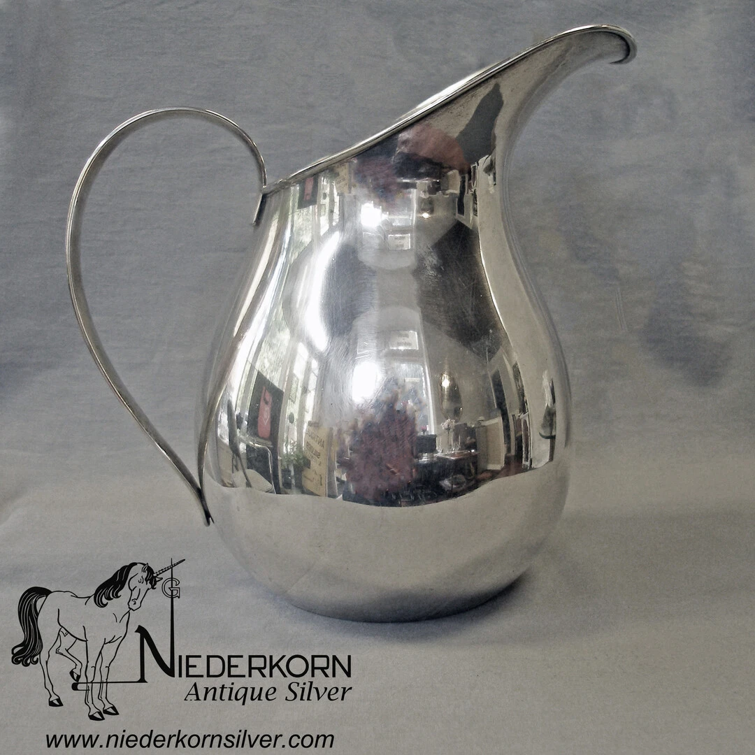 Sterling Silver Pitcher by Alan Adler