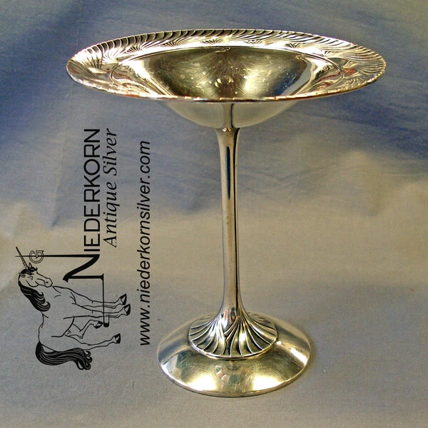 Northern Lights Long Stem Sterling Compote by International Silver Company