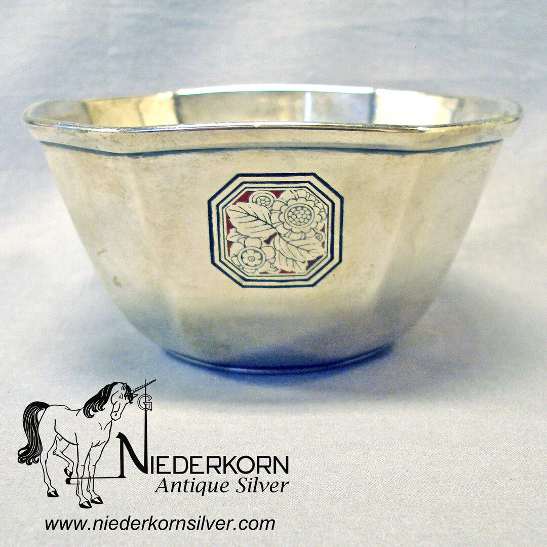 Sterling Silver Art Deco Bowl by International Silver Company