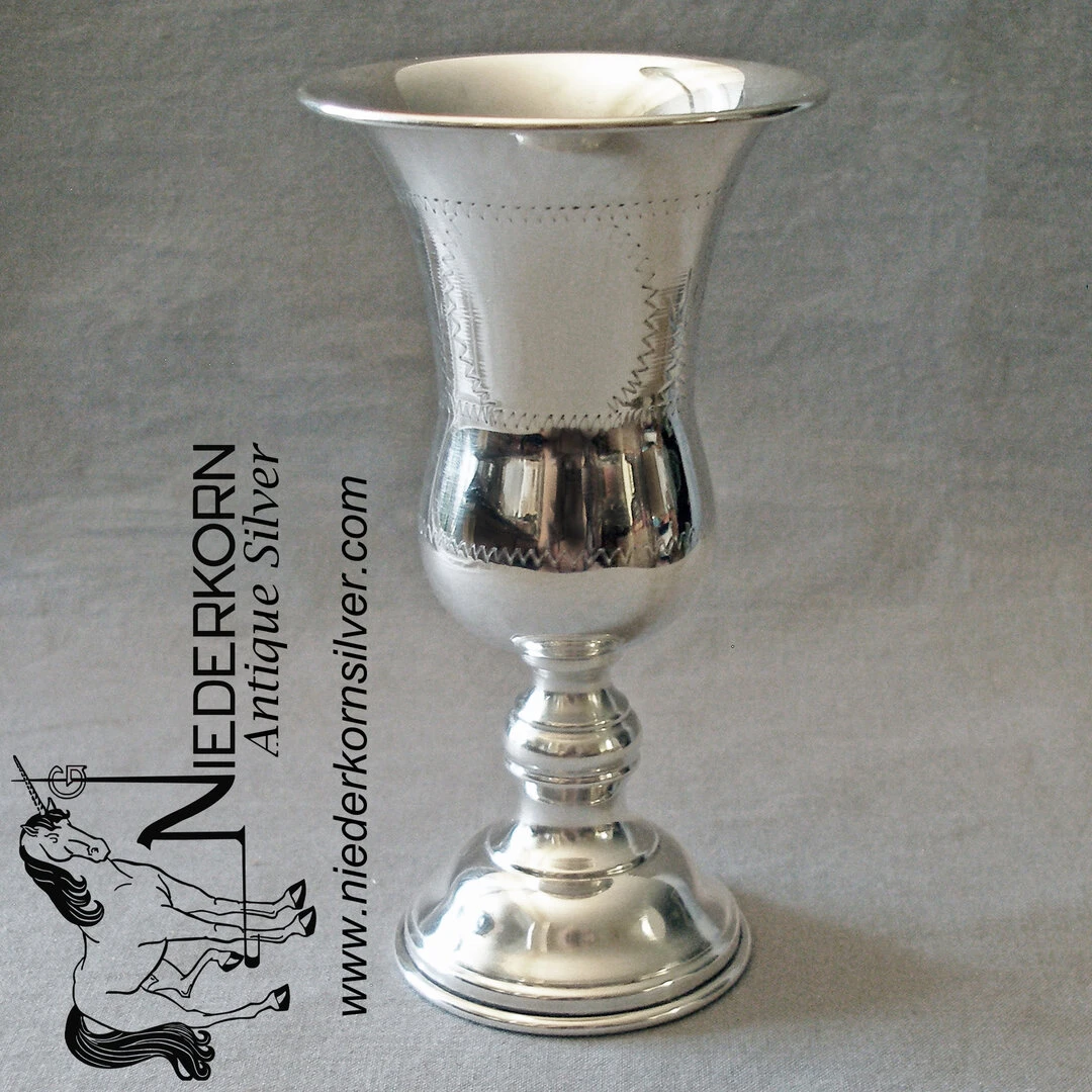 Sterling Silver Kiddush Cup by Eastern Silver Company