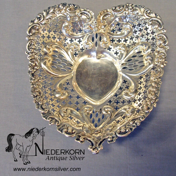 Sterling Heart Dish by Gorham Manufacturing Company