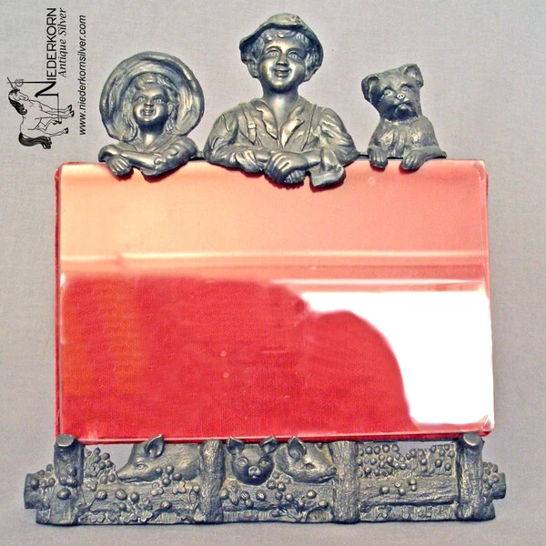 Novelty Picture Frame by Rogers Silver Plate Company