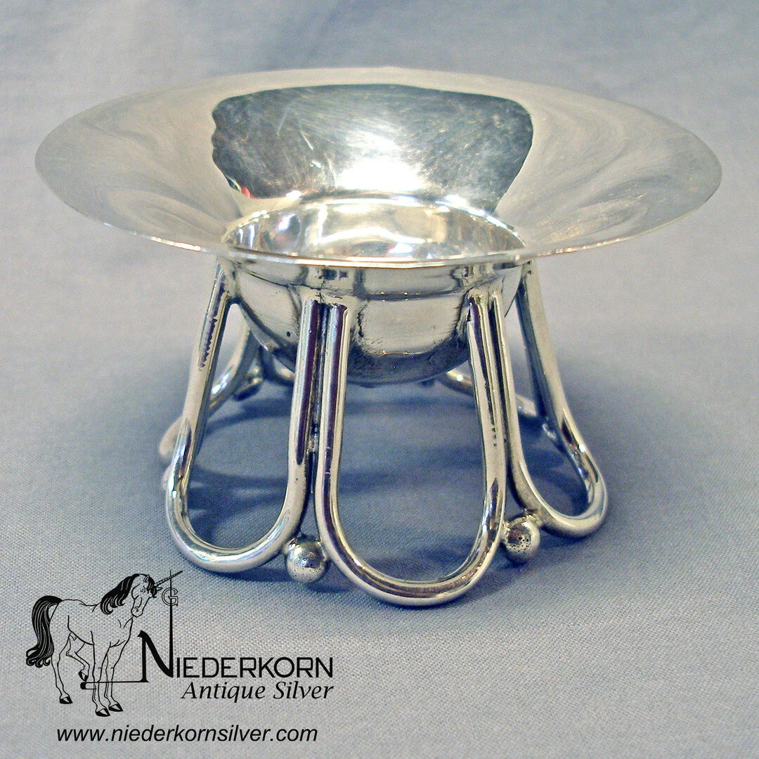 Silver Master Salt Dish by William Spratling