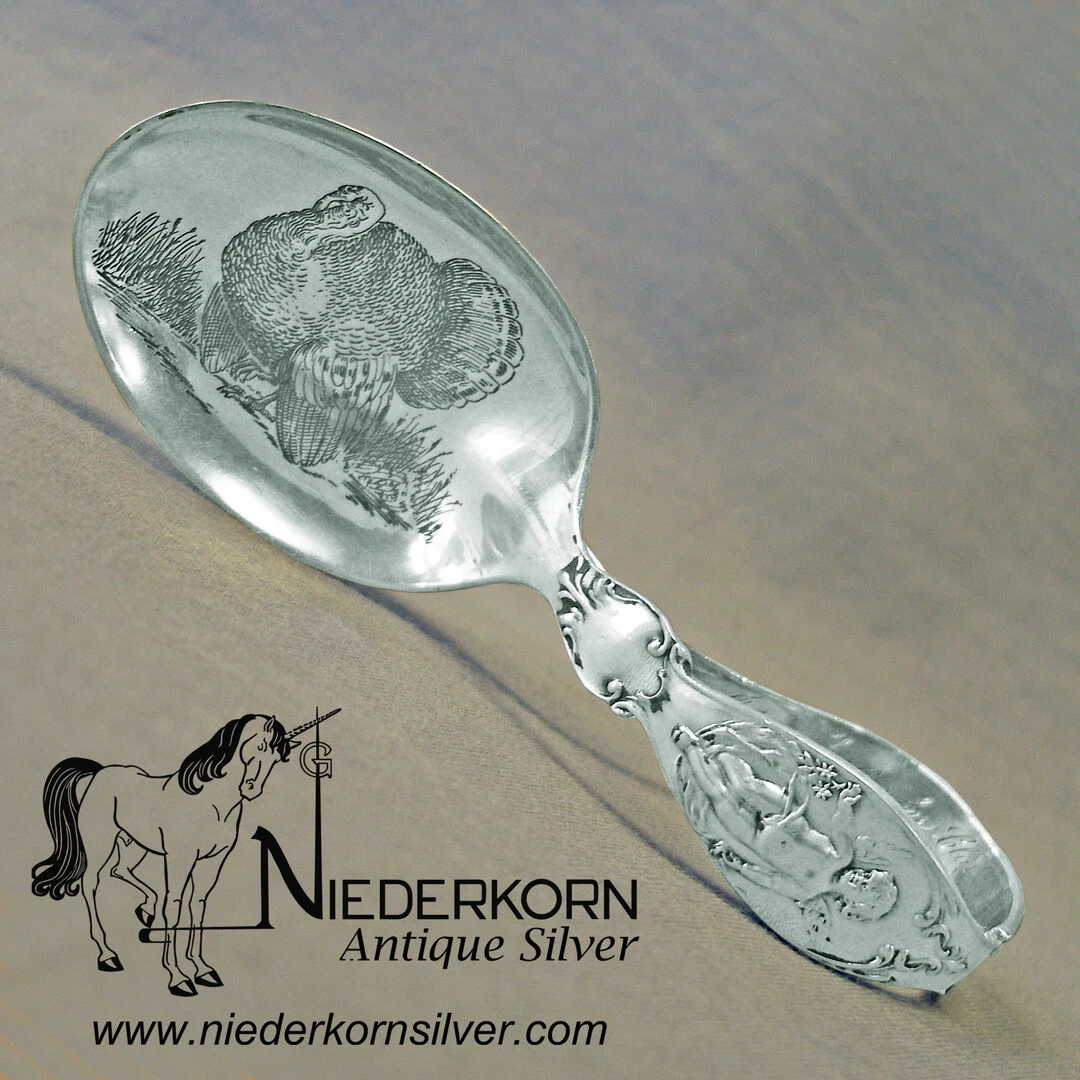 Sterling Loop Handle Baby Spoon by Reed & Barton