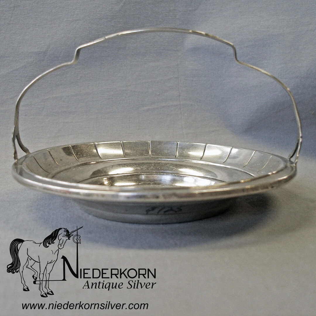 Sterling Silver Bonbon Basket by Webster Company